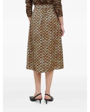 Scotch & Soda プリーツレオパード柄スカート - サムネイル2