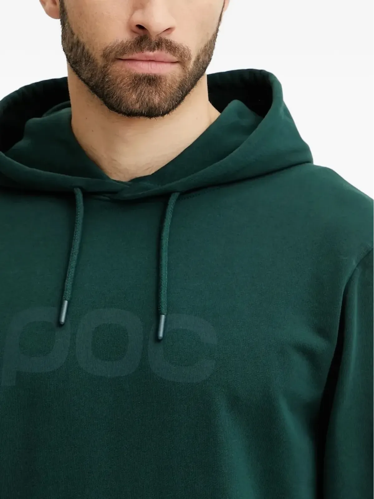 POC ロゴ刺繍フード付きセーター - 画像3