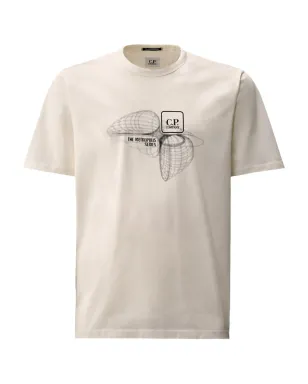 C.P. Company Metropolisシリーズ グラフィックTシャツ - ニュートラル系 - サムネイル1