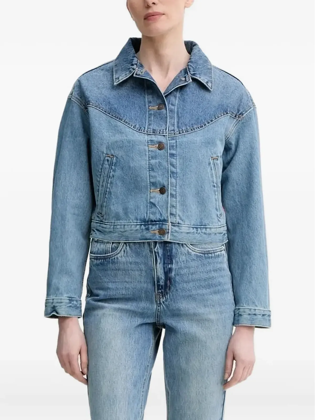 Levi's ポイントカラー デニムジャケット - 画像1