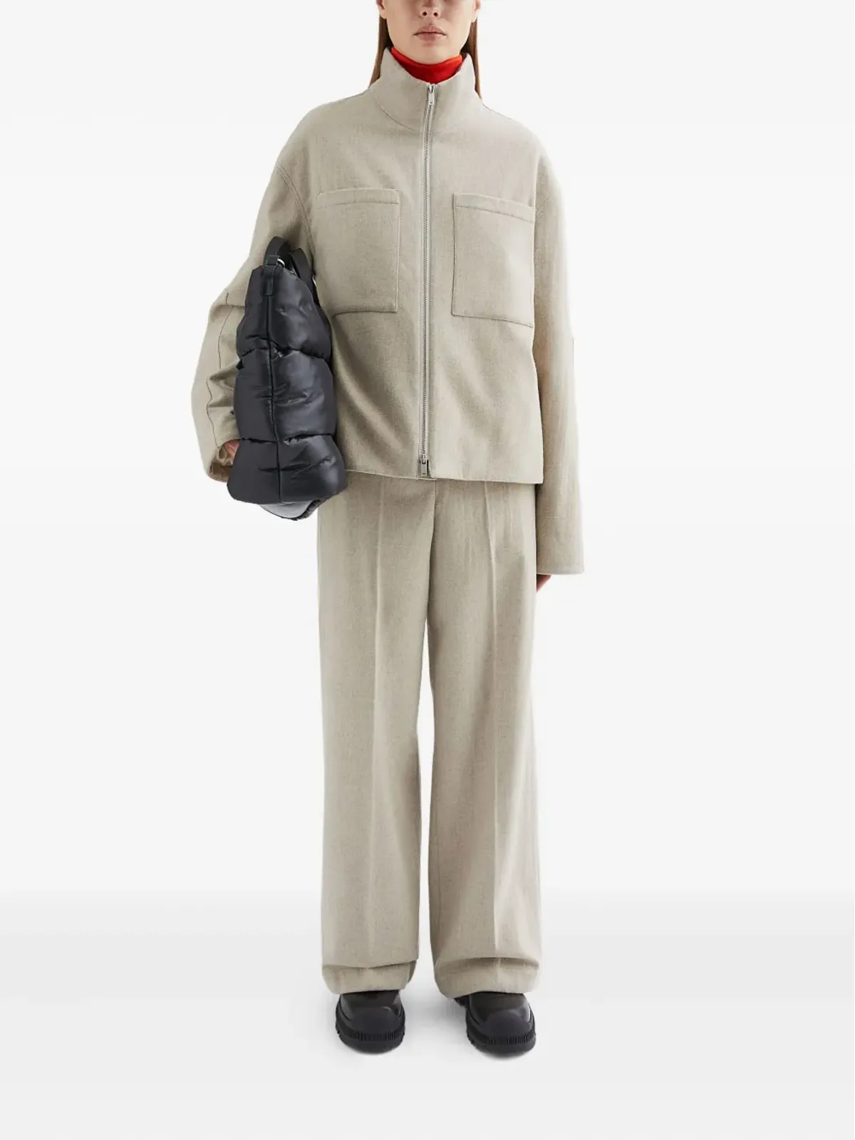 JIL SANDER+ フランネルパンツ - 画像2