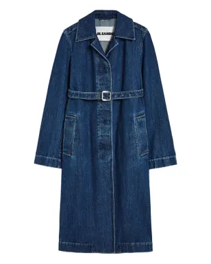 Jil Sander デニム トレンチコート - サムネイル1