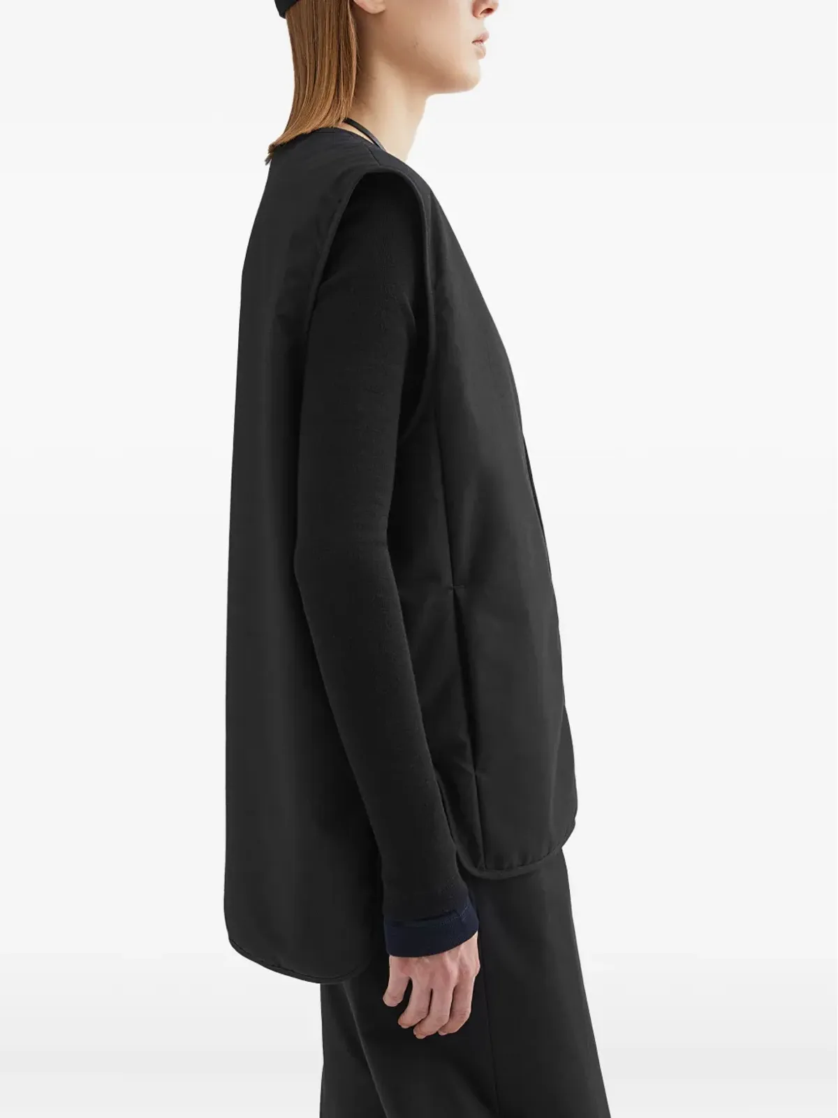 JIL SANDER+ コットンパッド入りジレ - 画像4