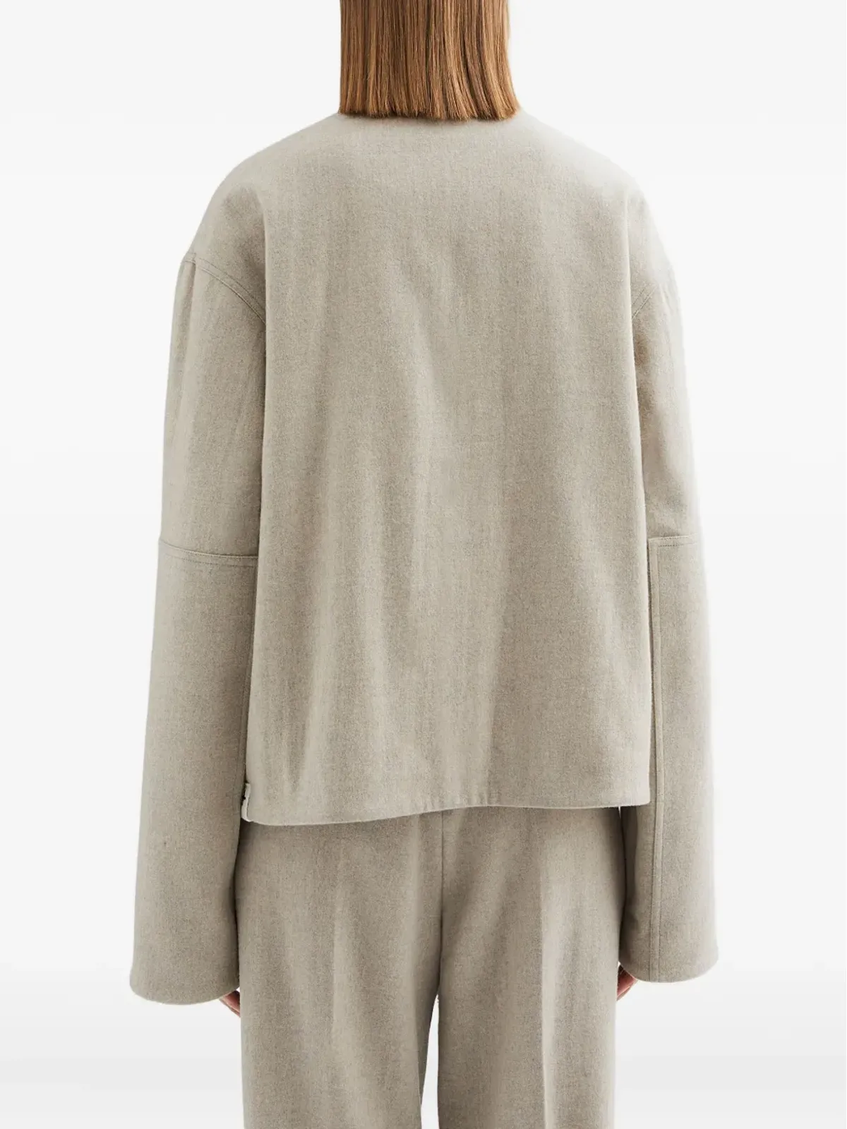 JIL SANDER+ ウールフェルトジャケット - 画像3