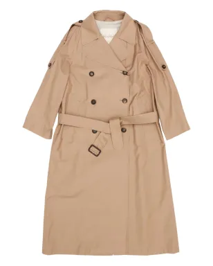 Max Mara ベルテッドボタン付きコート - サムネイル1