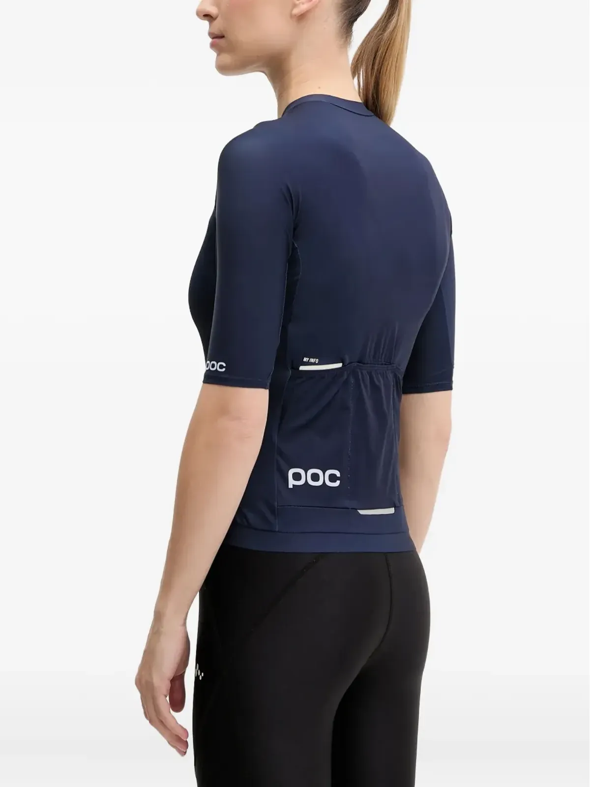POC ジップファスナー付き半袖サイクリングベスト - 画像2