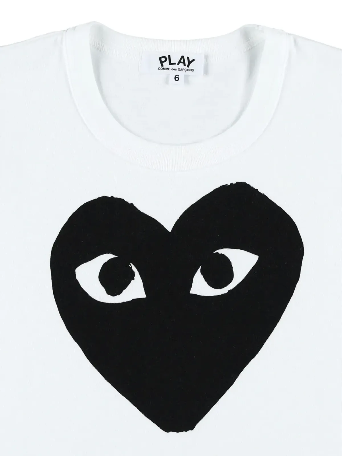 Comme Des Garçons Play Kids ハートプリントTシャツ - 画像3