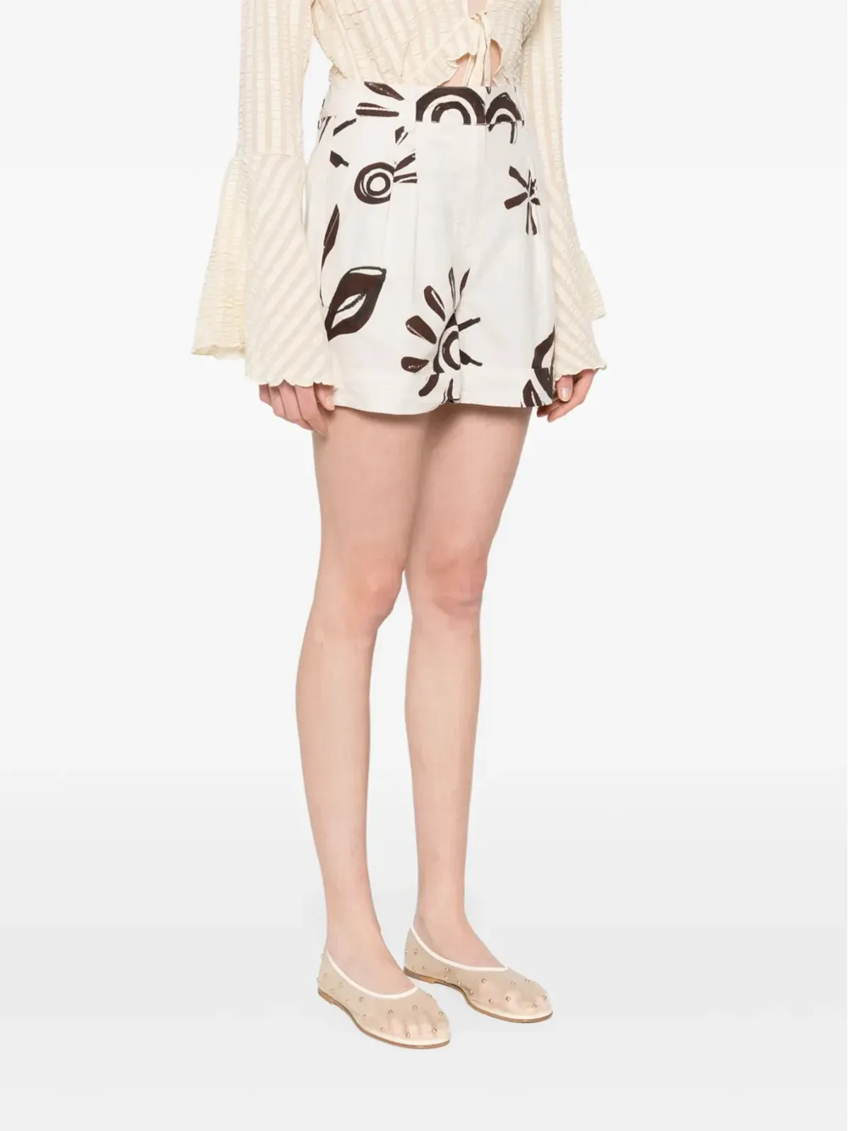 Scotch & Soda 花柄プリントショートパンツ - 画像3