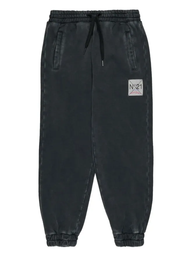 Nº21 Kids Nº21 Kids ロゴ入りトラックパンツの商品画像
