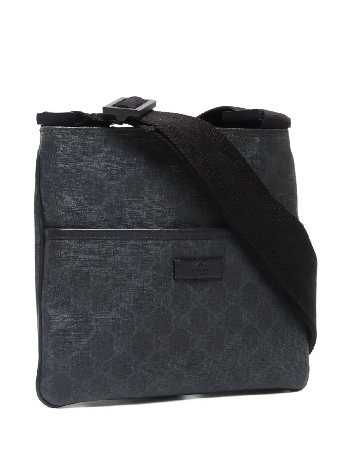 Gucci ビンテージ GG Supreme クロスボディバッグ - ブラック - 画像3