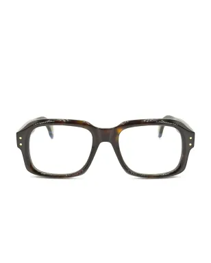 Cutler & Gross tortoiseshell glasses - Brown - サムネイル1