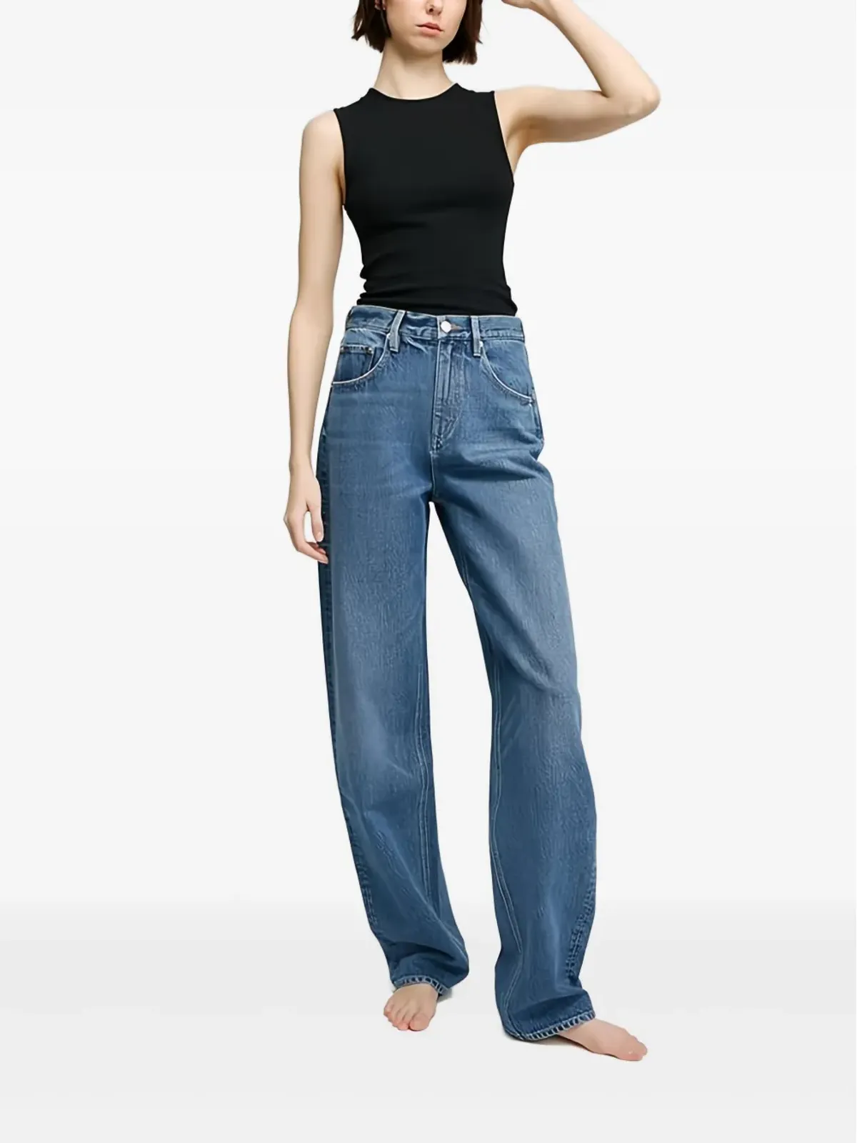Hey Joanie Moon jeans - Blue - 画像2