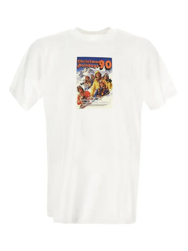 Family First Family First ポストカードプリントTシャツ - ホワイトの商品画像
