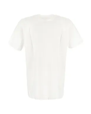 Family First ポストカードプリントTシャツ - ホワイト - サムネイル2