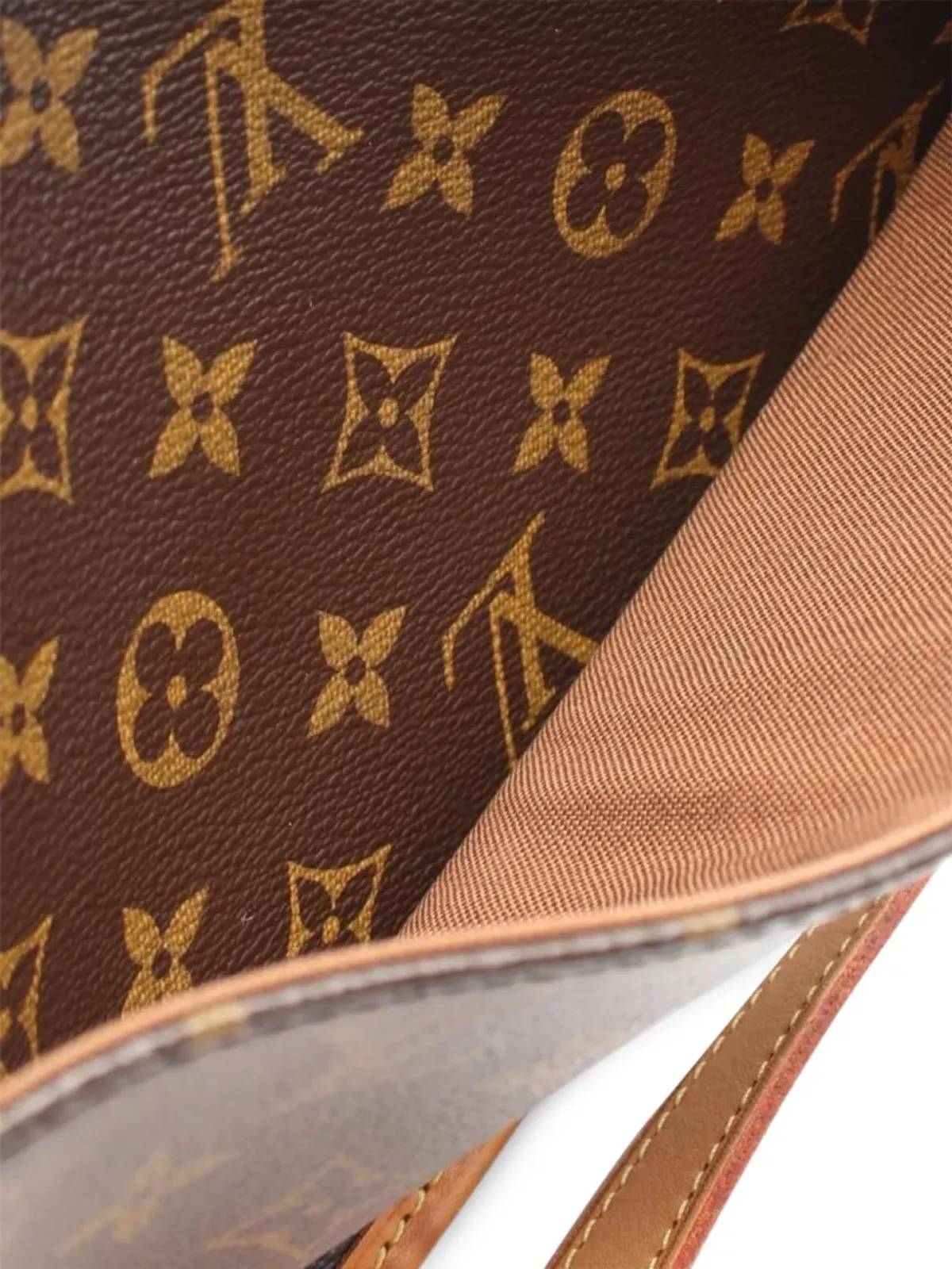 Louis Vuitton ビンテージ 2009年 ソロンヌ クロスボディバッグ ブラウン - 画像5