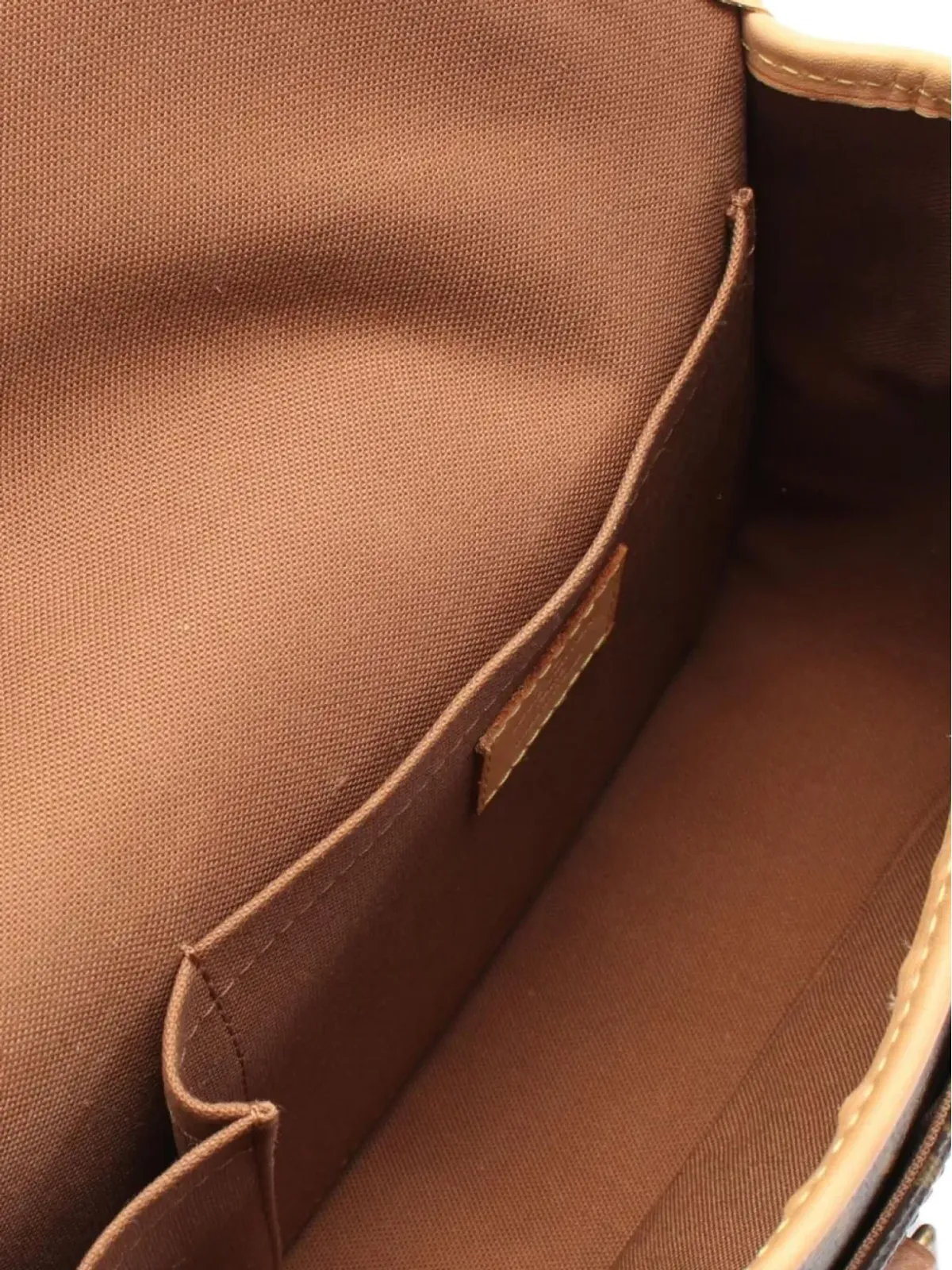 Louis Vuitton ビンテージ 2009年 ソロンヌ クロスボディバッグ ブラウン - 画像4