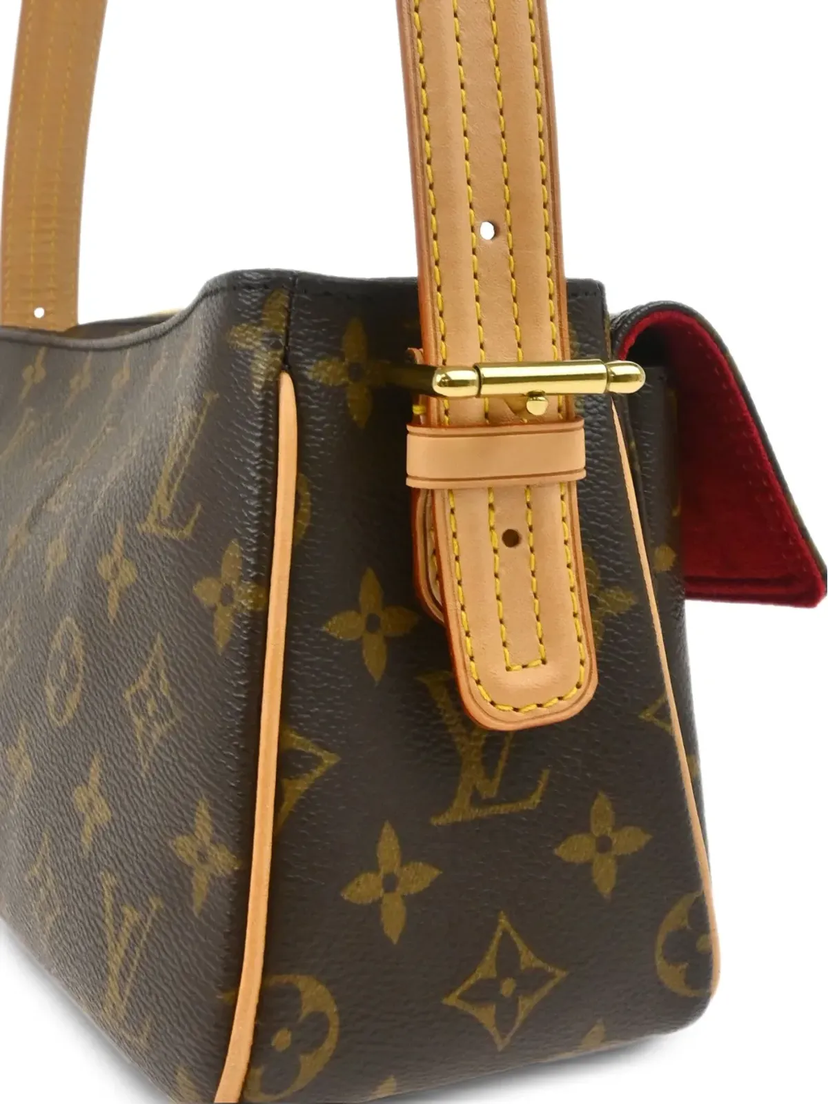Louis Vuitton ビンテージ Viva Cite MM ショルダーバッグ ブラウン - 画像3