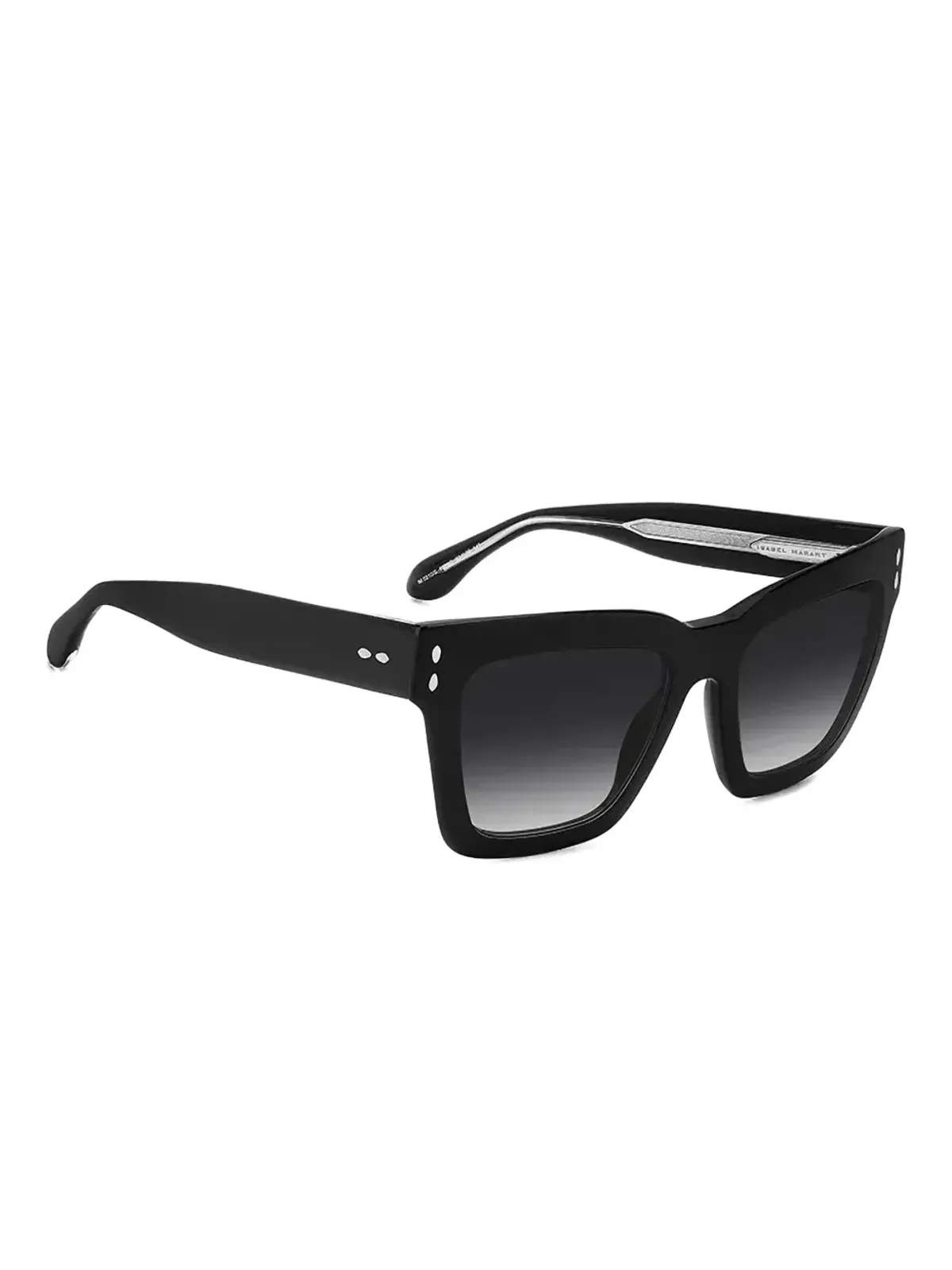Isabel Marant Eyewear ロゴプリントサングラス - ブラック - 画像3