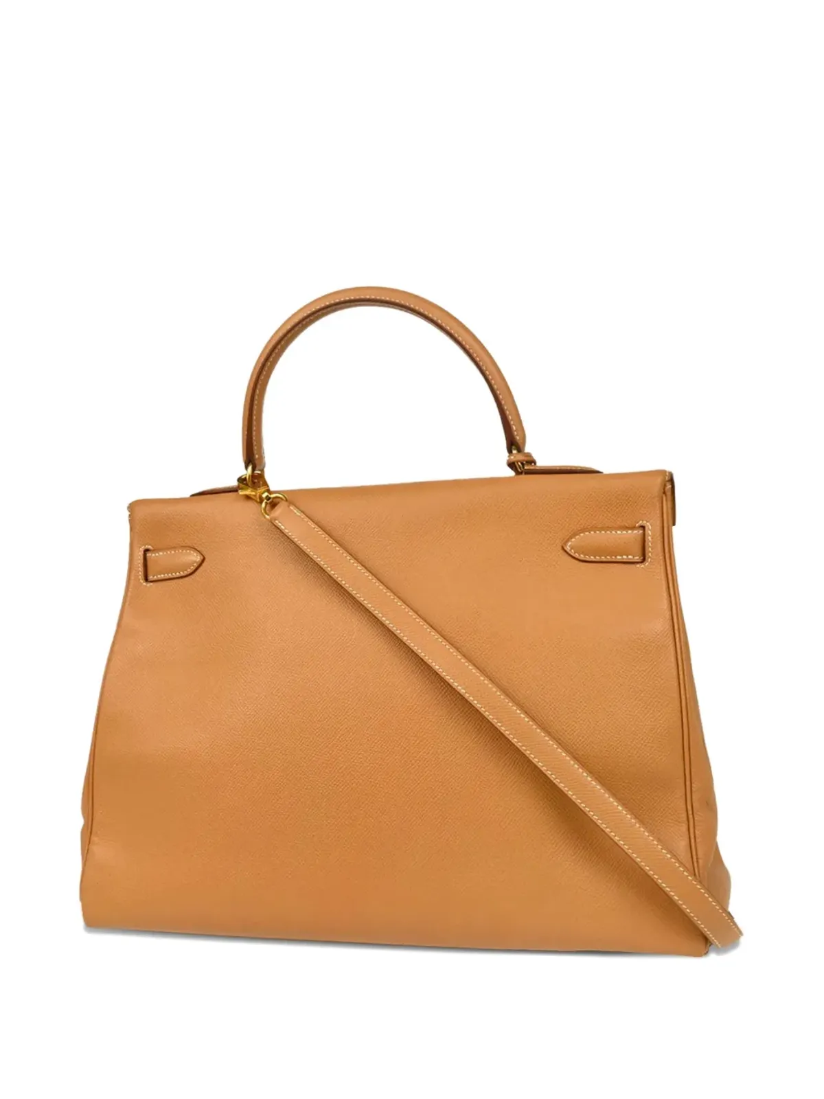 Hermès ビンテージ 1997 Kelly 35 バッグ - ブラウン - 画像2
