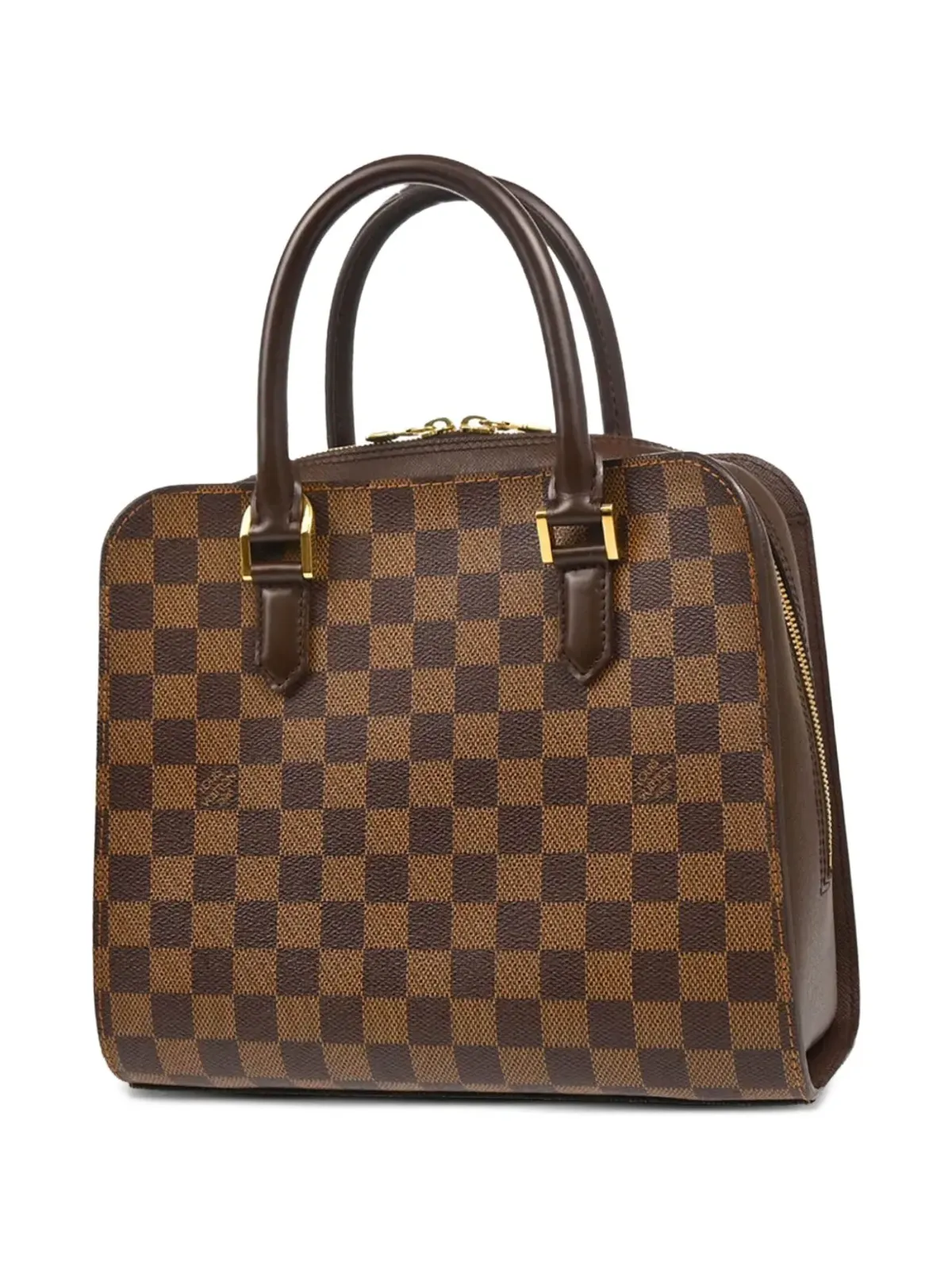 Louis Vuitton ビンテージ 2002年 トリアナ トートバッグ ブラウン - 画像2