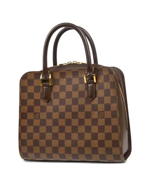 Louis Vuitton ビンテージ 2002年 トリアナ トートバッグ ブラウン - サムネイル2