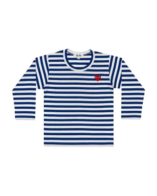Comme Des Garçons Play Kids コットンTシャツ - サムネイル1