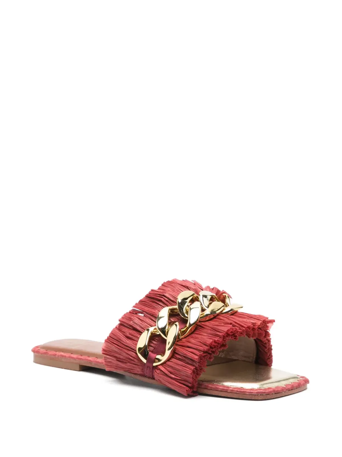 DE SIENA SHOES チェーンディテールサンダル - 画像2