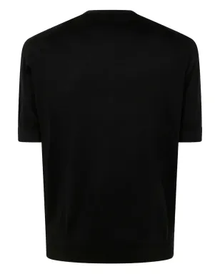 Filippo De Laurentiis ニットTシャツ - ブラック - サムネイル2