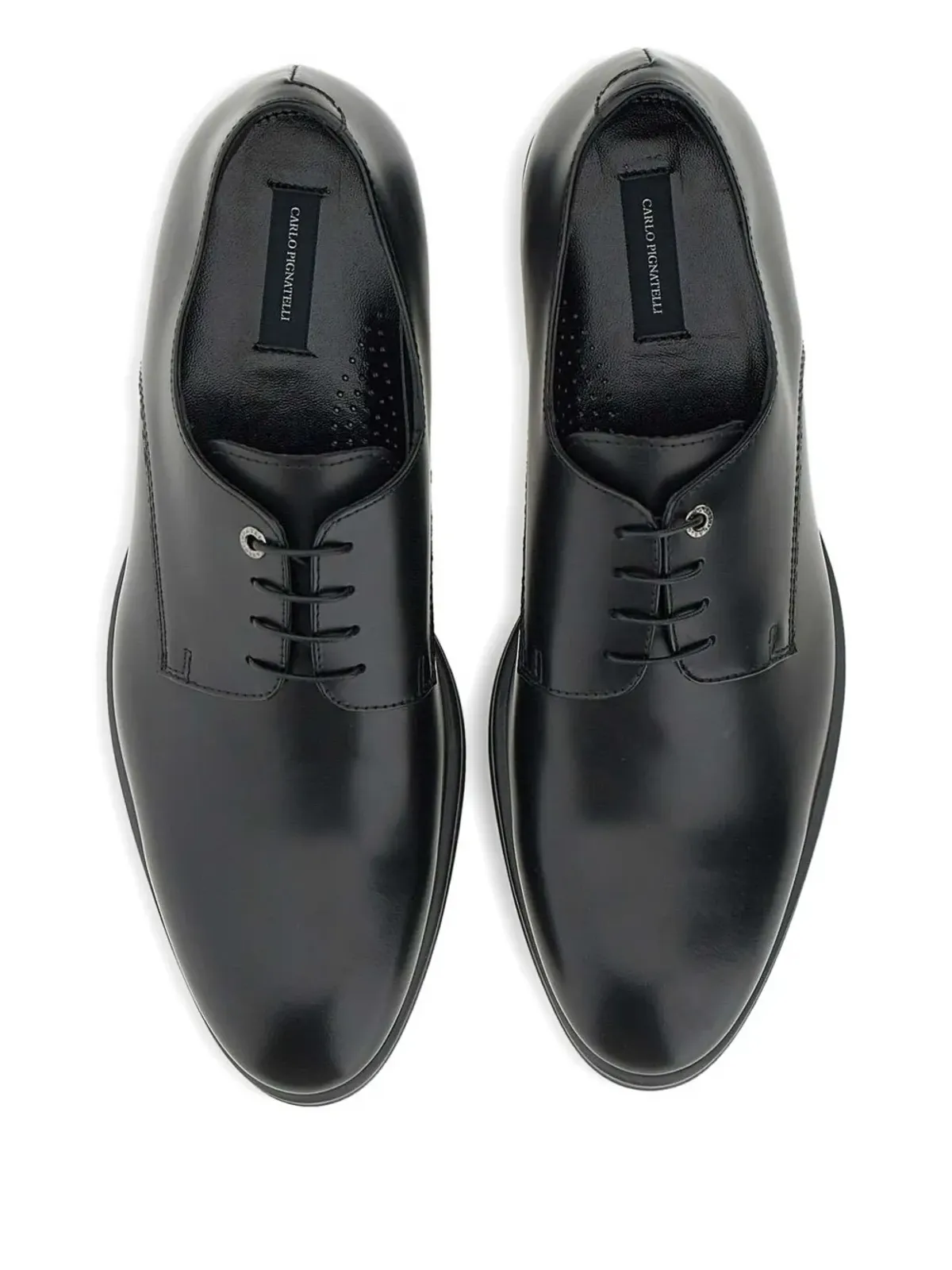 Carlo Pignatelli レザー ダービーシューズ - 画像4