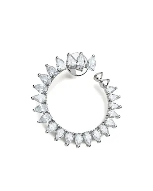 Jewels Aficionado 18Kホワイトゴールド ダイヤモンド イヤリング - サムネイル3