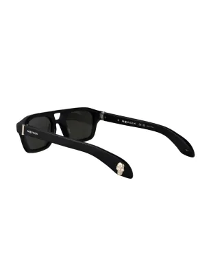 Alexander McQueen Eyewear オーバーサイズサングラス - サムネイル4