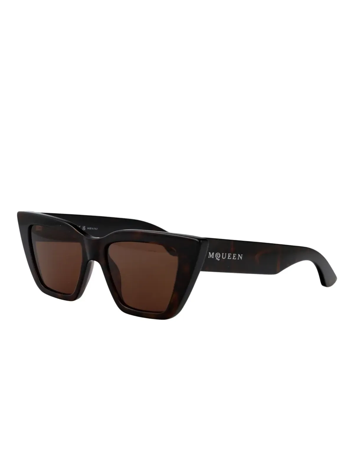 Alexander McQueen Eyewear キャットアイ・アセテート・サングラス - 画像2