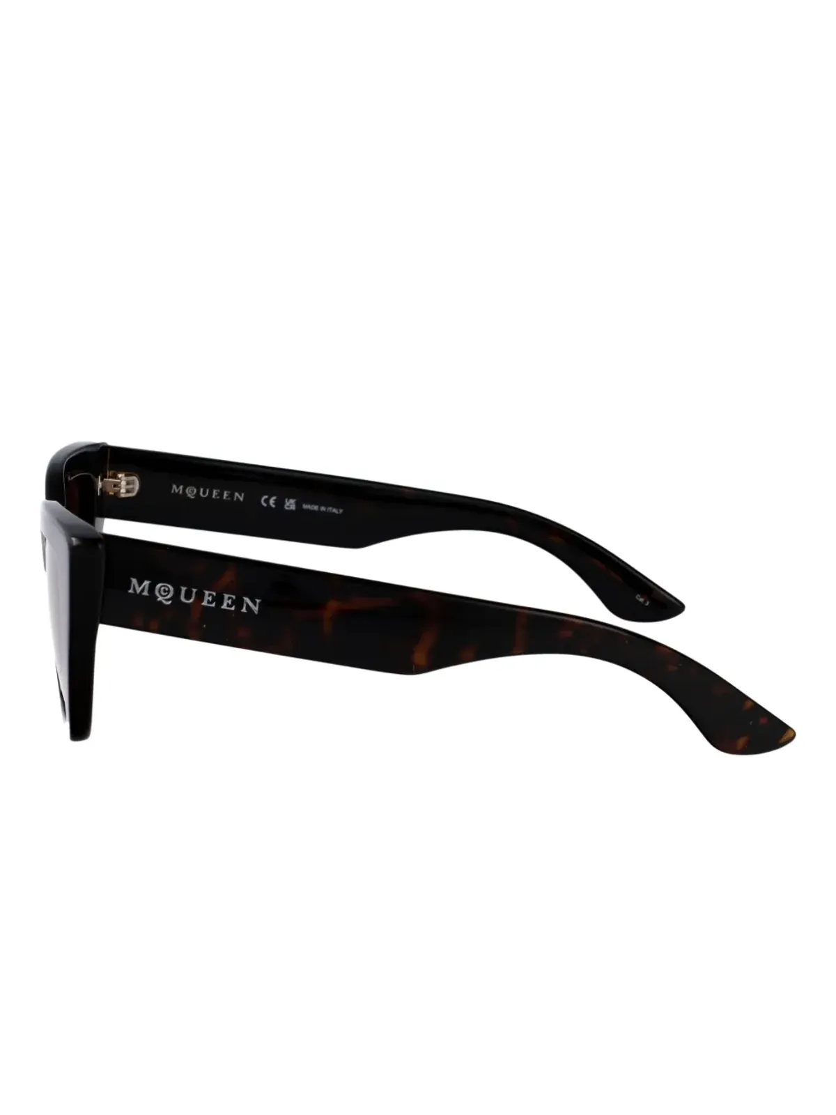 Alexander McQueen Eyewear キャットアイ・アセテート・サングラス - 画像3