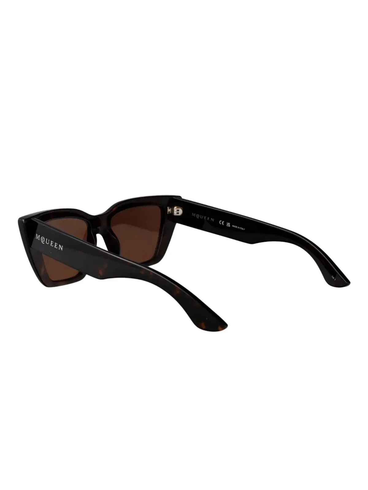 Alexander McQueen Eyewear キャットアイ・アセテート・サングラス - 画像4