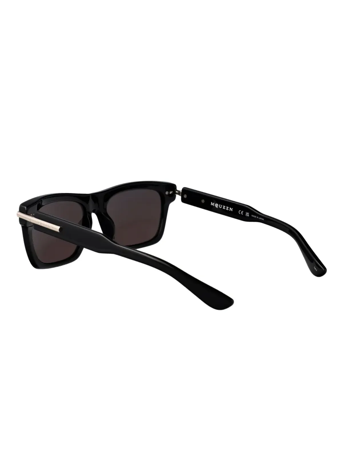 Alexander McQueen Eyewear オーバーサイズスクエアフレームサングラス - 画像4