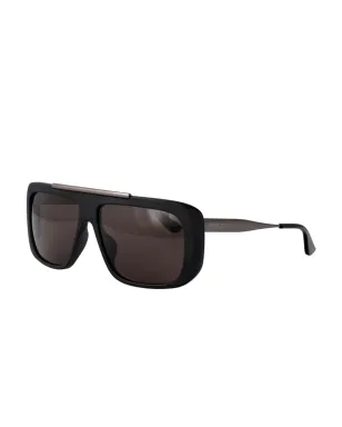 Alexander McQueen Eyewear マット仕上げのオーバーサイズスクエアサングラス - サムネイル2
