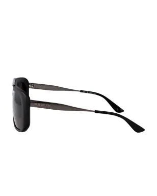 Alexander McQueen Eyewear マット仕上げのオーバーサイズスクエアサングラス - サムネイル3