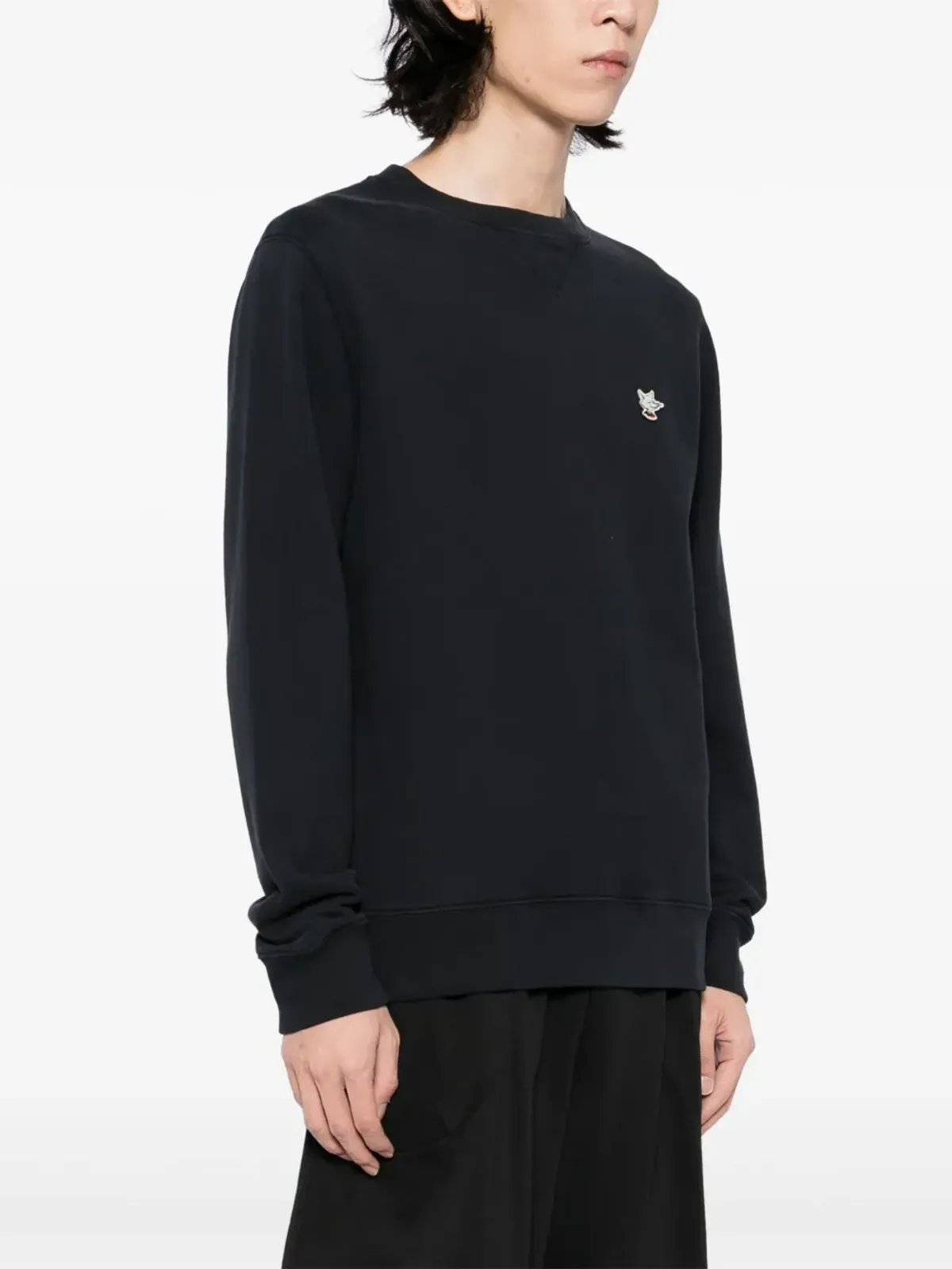 CAFÉ KITSUNÉ Cafe Kitsune sweatshirt - Black - 画像3