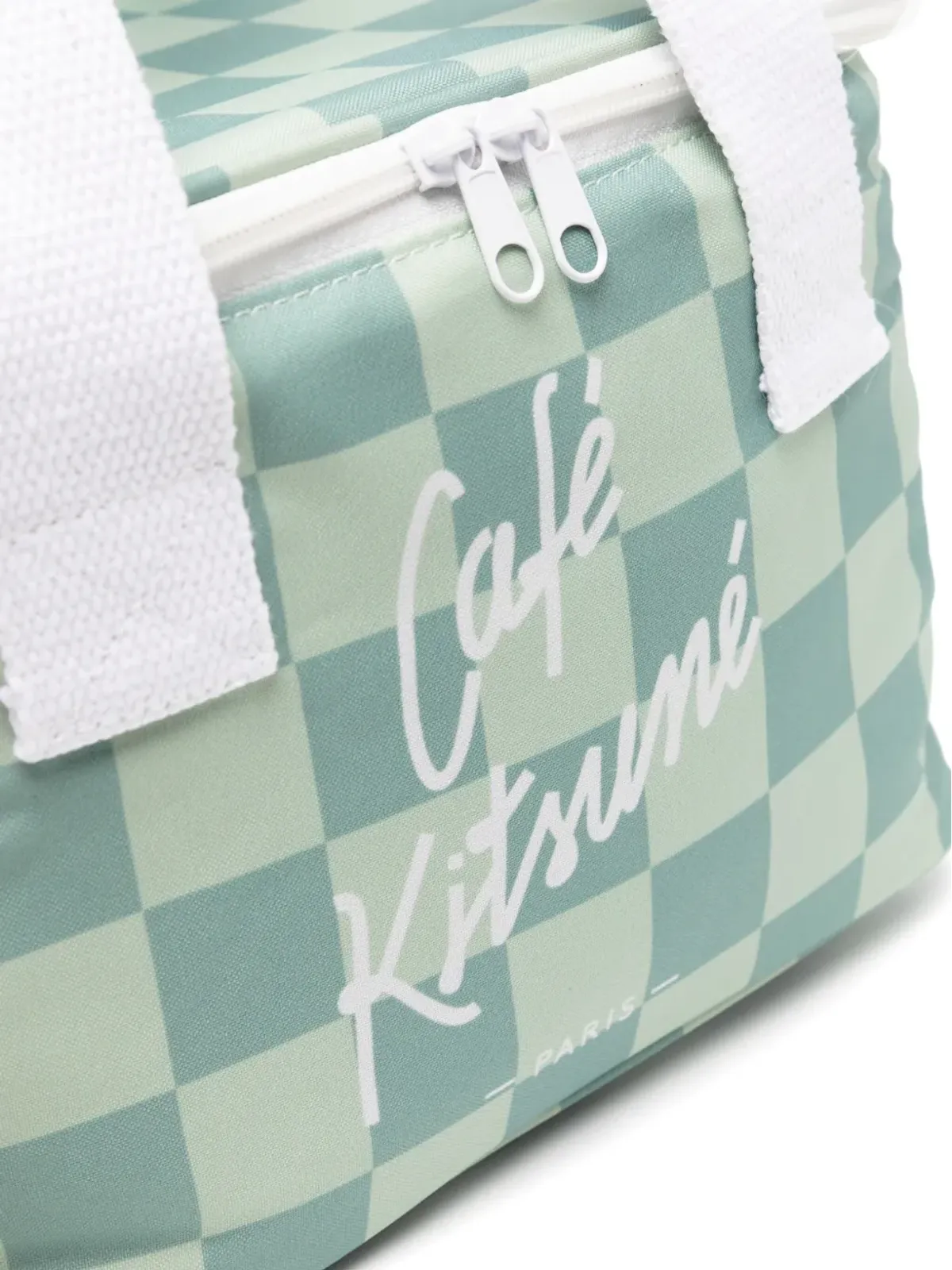 CAFÉ KITSUNÉ チェッカーボード柄クーラーバッグ - 画像3