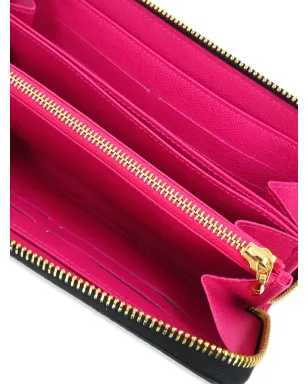 Louis Vuitton ビンテージ ロゴプリント 財布 - ブラック - サムネイル5