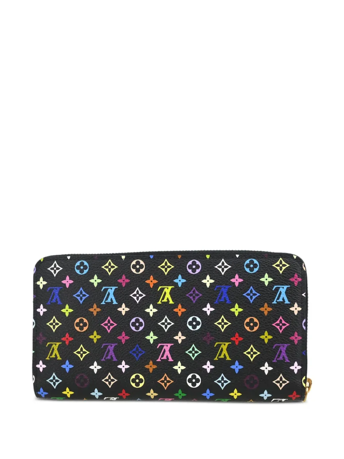 Louis Vuitton ビンテージ ロゴプリント 財布 - ブラック - 画像2