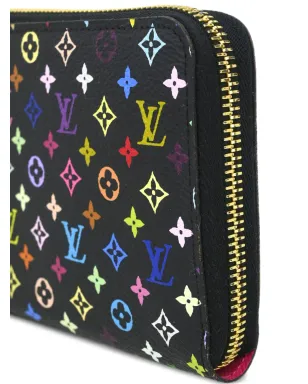 Louis Vuitton ビンテージ ロゴプリント 財布 - ブラック - サムネイル3