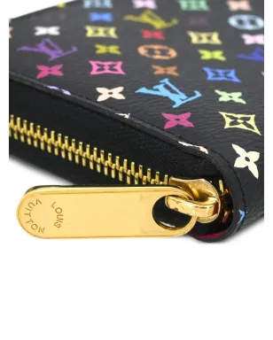 Louis Vuitton ビンテージ ロゴプリント 財布 - ブラック - サムネイル4