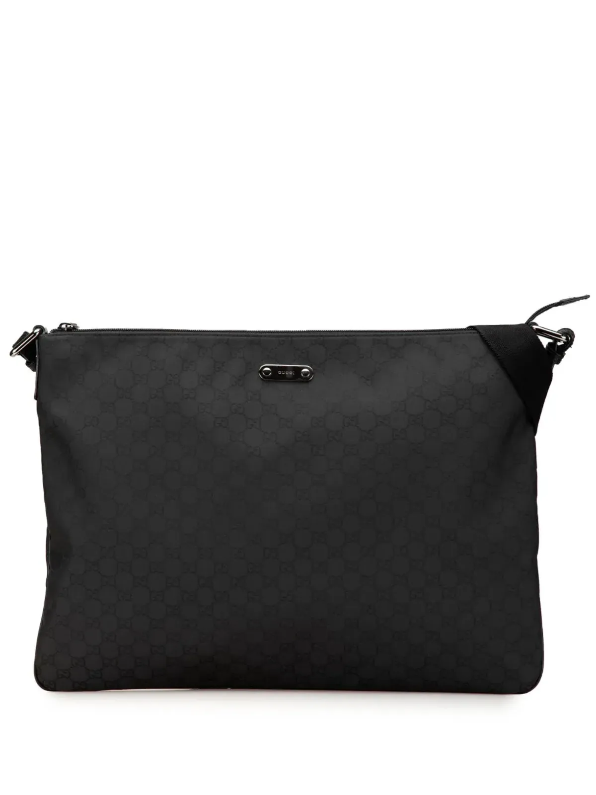 Gucci Pre-Owned 2000-2015 GG Nylon クロスボディバッグ - ブラック - 画像1