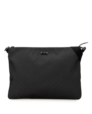 Gucci Pre-Owned 2000-2015 GG Nylon クロスボディバッグ - ブラック - サムネイル1