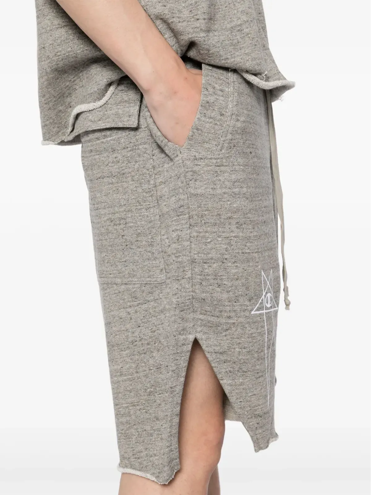 Rick Owens X Champion ビベールド ポッズ ショーツ - 画像5