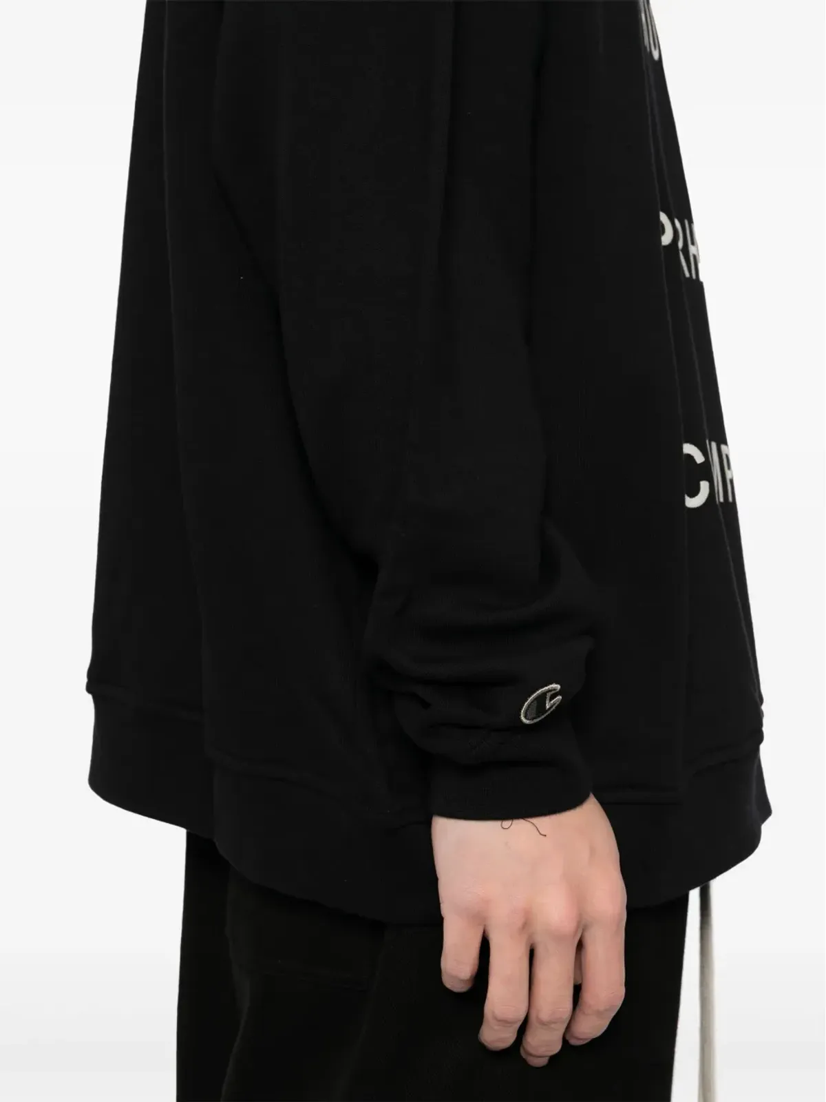 Rick Owens X Champion ジャンボ スウェットシャツ - 画像5