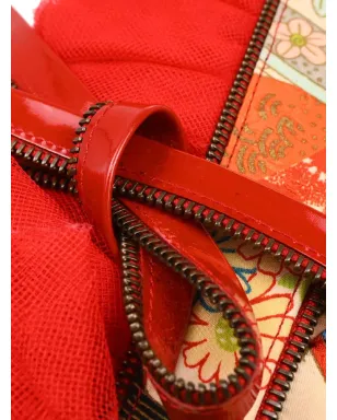 Christian Dior ビンテージ 2001年 刺繍入りサドルクラッチバッグ - サムネイル5