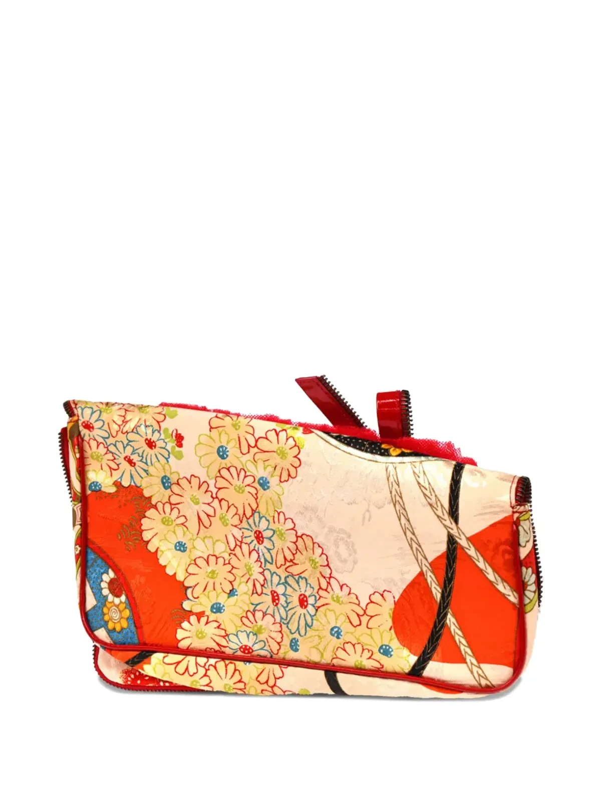 Christian Dior ビンテージ 2001年 刺繍入りサドルクラッチバッグ - 画像2