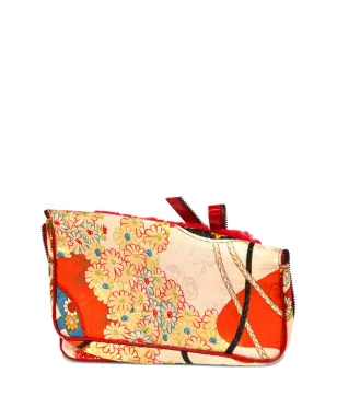 Christian Dior ビンテージ 2001年 刺繍入りサドルクラッチバッグ - サムネイル2